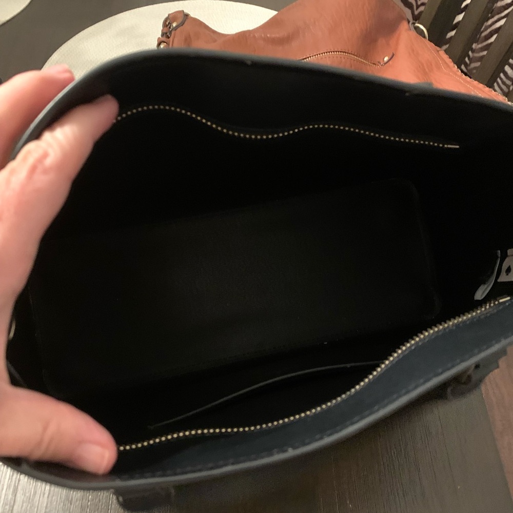 Kate Spade Black and Tan Leopard Tote - Picture 3 of 5